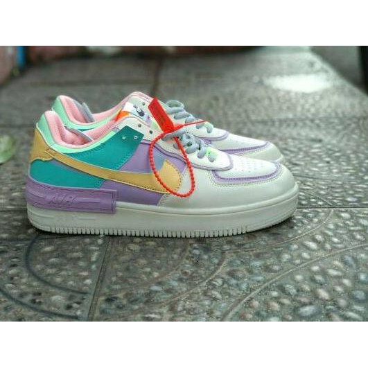 ẘЁ►banyakpemi◄шz Nike Air Force 1 07 Low Flax Shadow Pale Ivory PK Perfect Kick Original Ёz