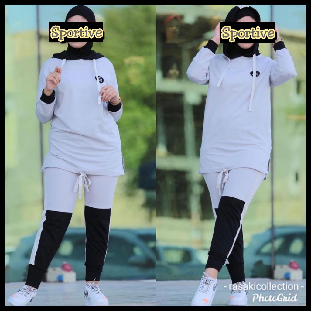 Sportive sport Baju Olahraga Wanita Atasan import muslim wanita batik brukat jumbo big size kebaya a