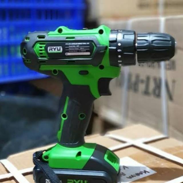 RYU Mesin Bor Cordless 20V