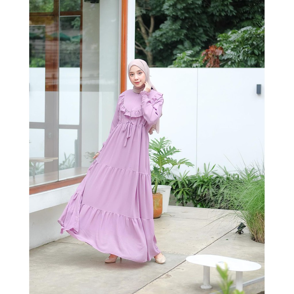 100% REALPICT syarla dress terbaru // harga promo bahan ceruty babydoll