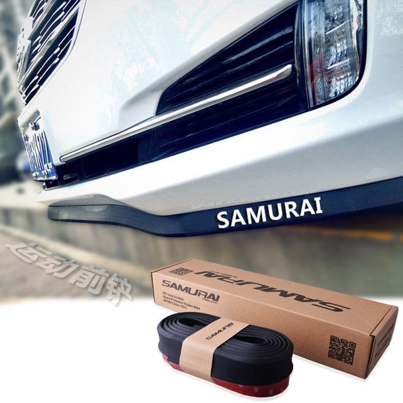Karet List Pelindung Bumper Lips Kolong Mobil Samurai Universal Bemper