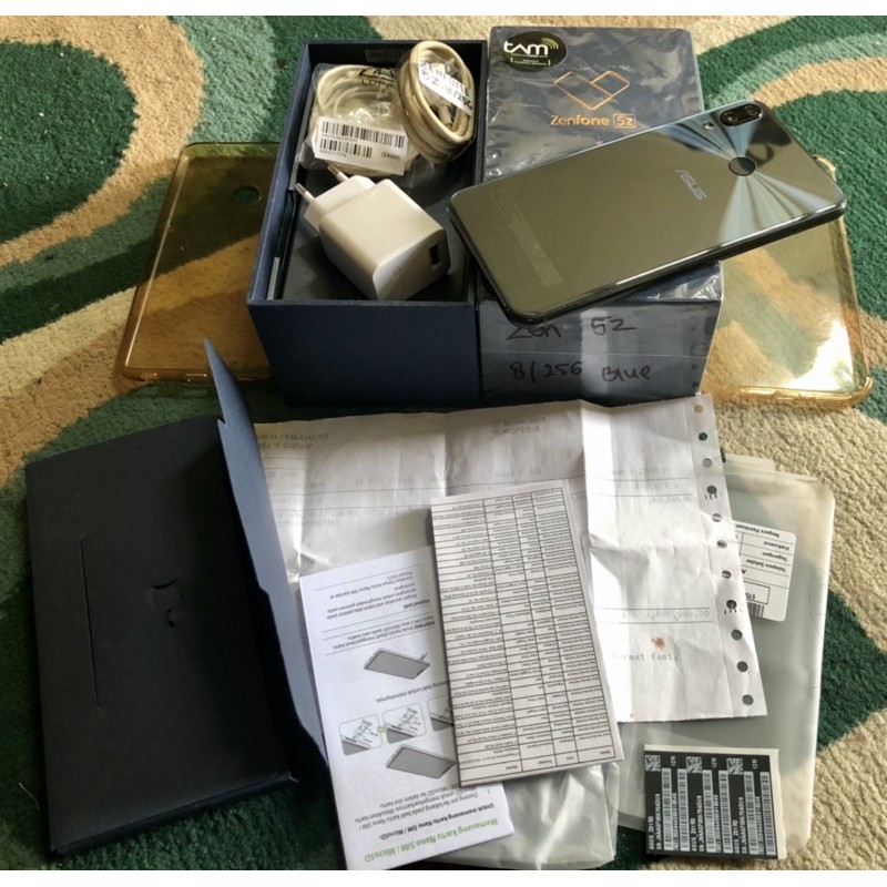 asus zenfone 5z 2018 ram 8 / 256 gb resmi fullset original