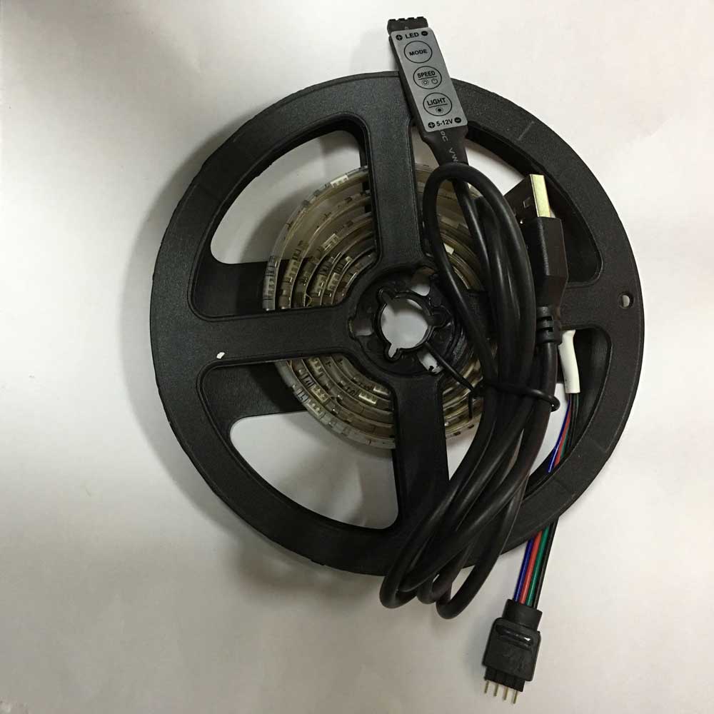 Lampu Led Strip 5050 RGB with USB Controller 3M