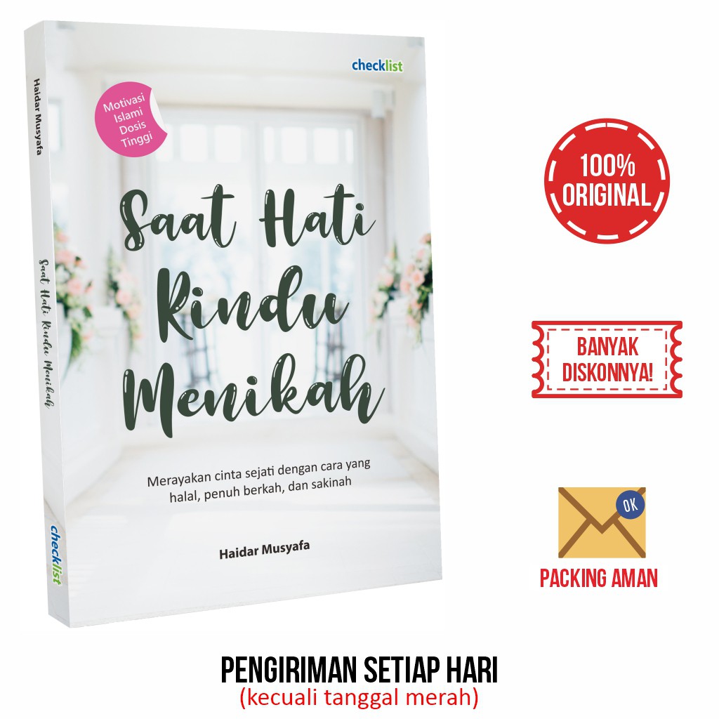 Saat Hati Rindu Menikah Buku Islami