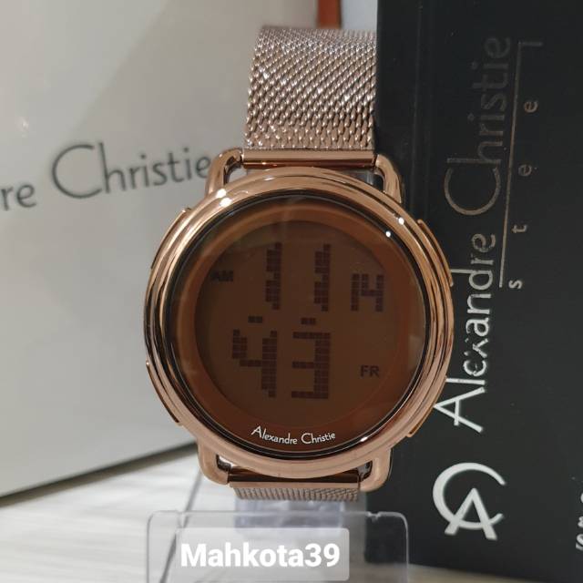 Jam tangan alexandre christie AC9227LH brown