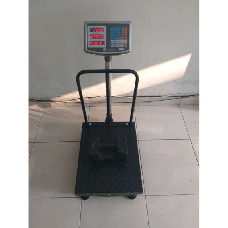 NEWTECH NEW TECH Timbangan Duduk Digital 150 kg Timbagan Barang Paket Laundry 150 kg Digital Scale
