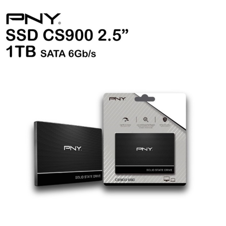 PNY SSD 1TB SATA III PNY CS900 2,5 Inch  GARANSI 3 THN 6Gb/s