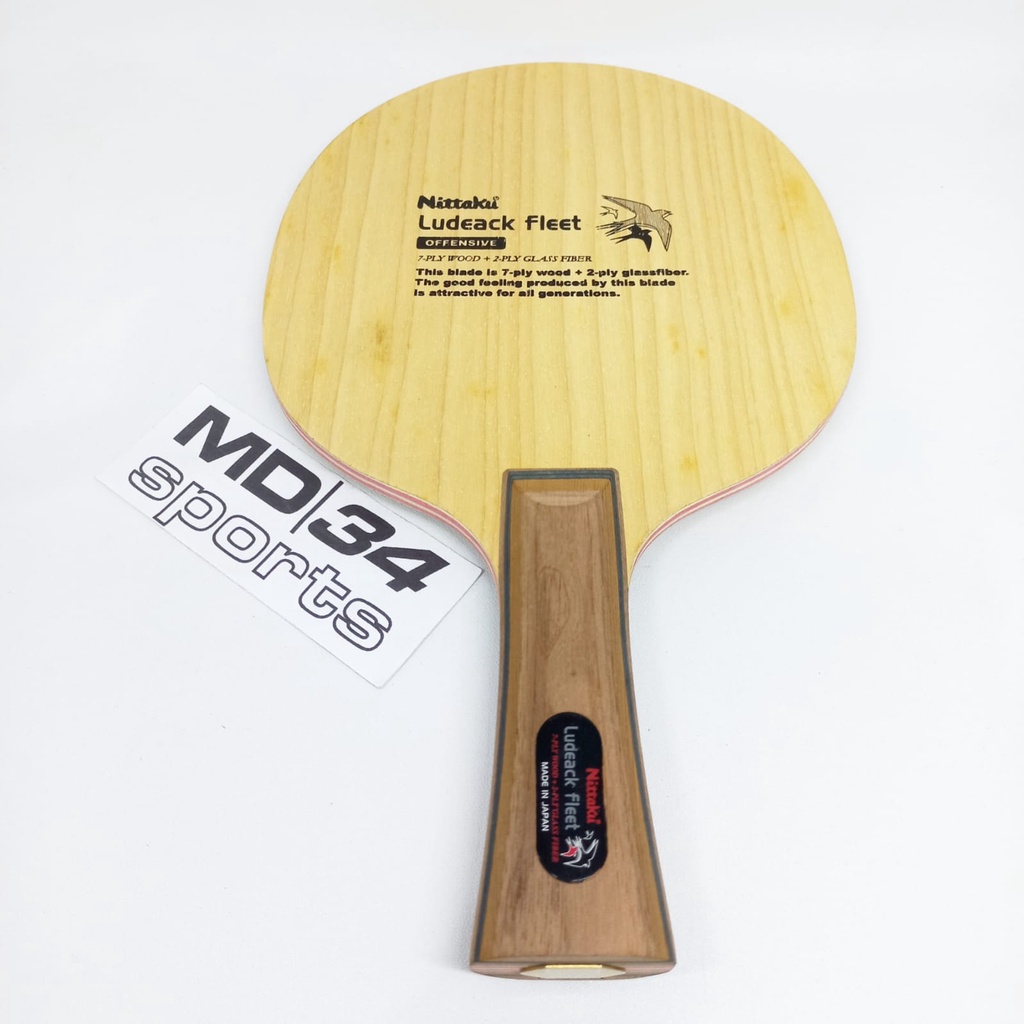 KAYU NITTAKU LUDEACK FLEET - Kayu / Blade / Bet Pingpong