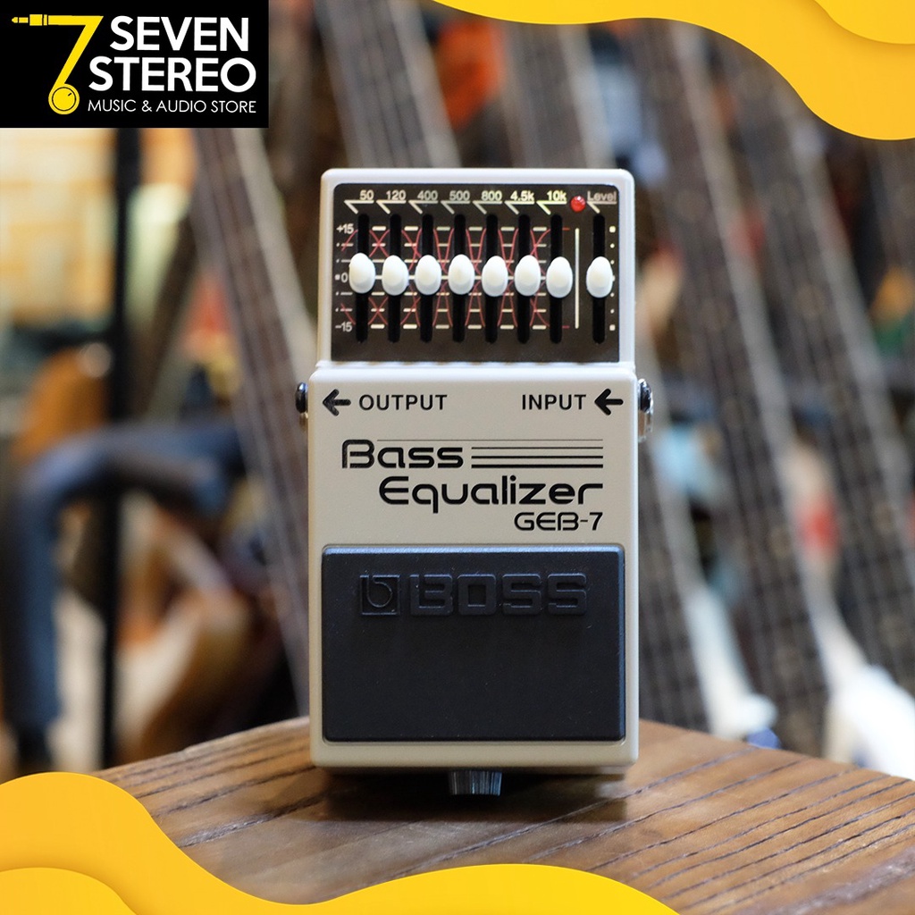 Boss GEB-7 GEB7 Bass Graphic Equalizer