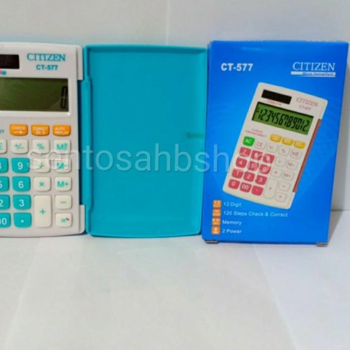 

Big Sale - KALKULATOR POCKET 12 DIGIT SAKU CITIZEN 577 2 POWER ✔