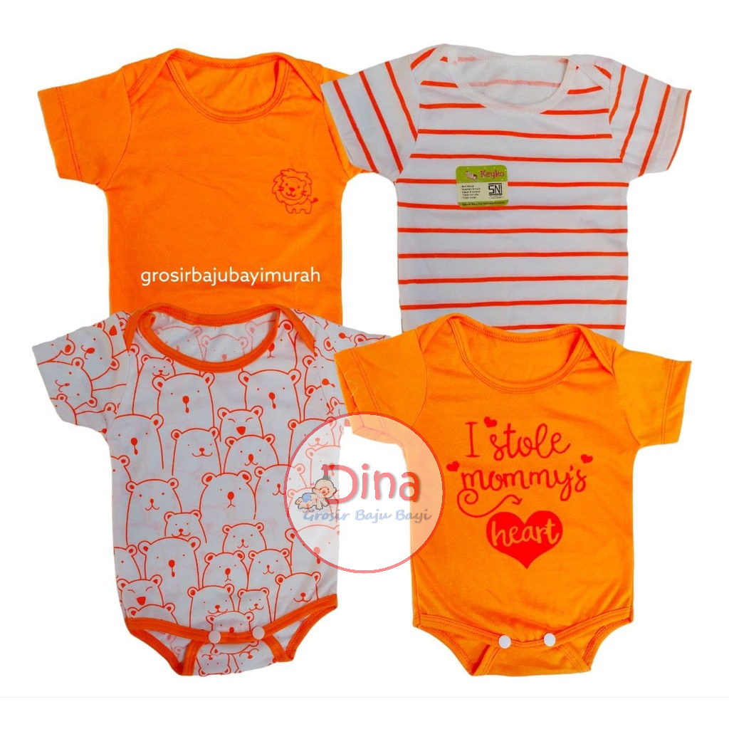 4 in 1  jumper bayi sweet heart (0-6 bulan)