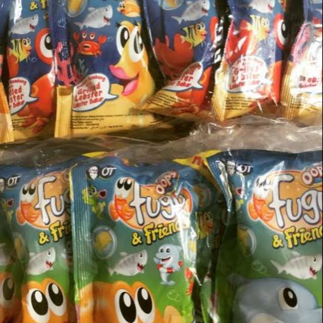 JengR ₪ Oops Fugu 14gr 1 Renceng isi 10pcs Seaweed / Lobster Bakar