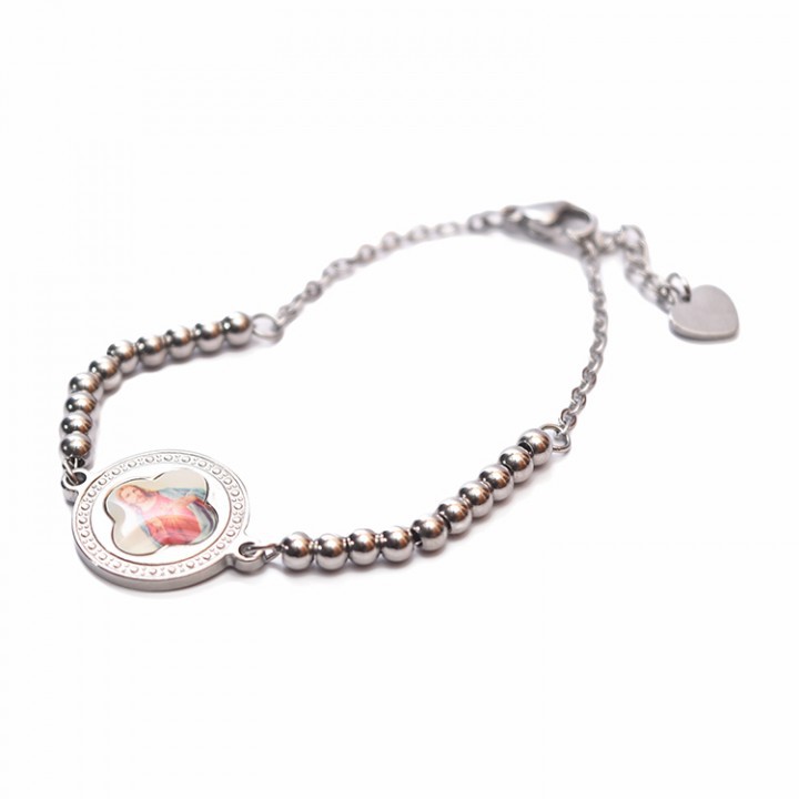 Gelang Stainless Steel Luxury Gambar Tuhan Yesus
