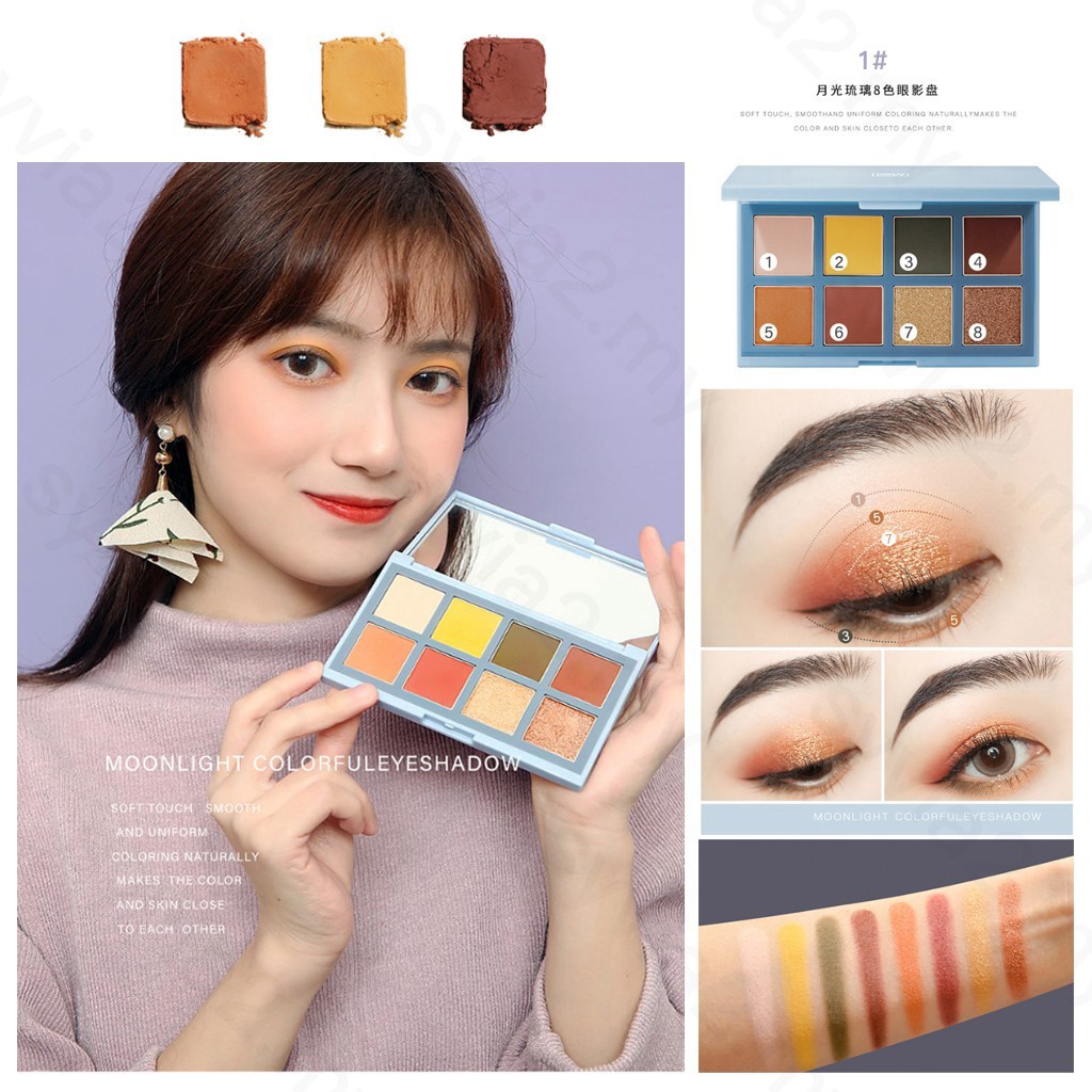 HOLDLIVE Make Up Morandi Moonlight Glass/First Love Eyeshadow