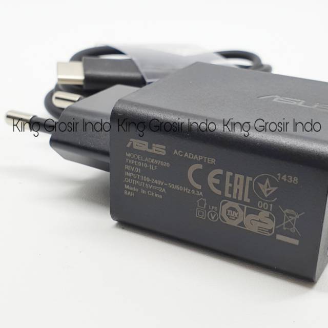 Charger ASUS Zenfone 3 Type C 2A 5V Original 100% Type-C