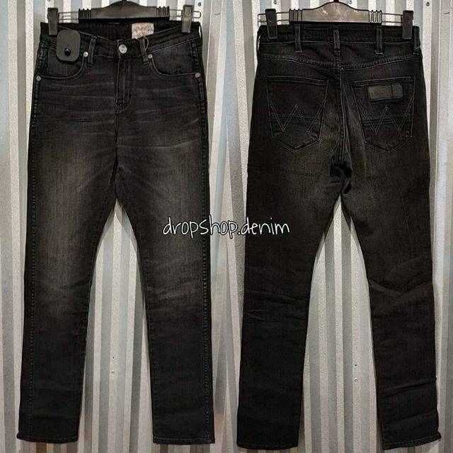wrangler vegas skinny jeans black