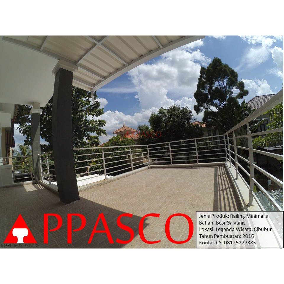 Railing Balkon Minimalis Di Legenda Wisata Cibubur