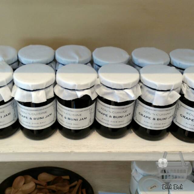 

Grape & Buni Jam - KOU Cuisine Selai Spesial Ubud Bali