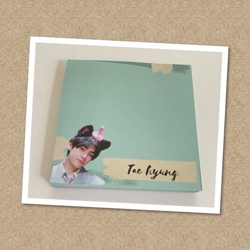

MEMO PAD TAEHYUNg BTS