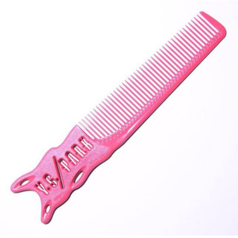 Ys-Park 239 /209 Signature Barber Comb pink