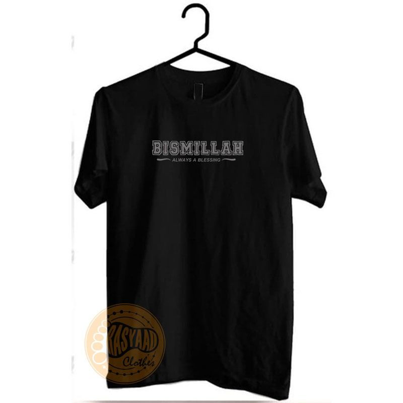 Kaos Baju Distro big size hitamTerlaris/kaos kerah bulat pria