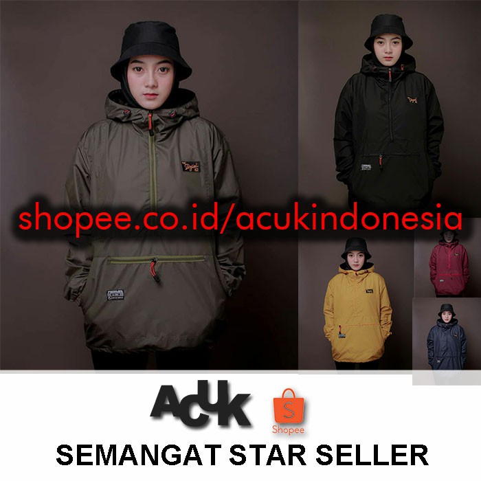 Jaket Cagoule Couple / Jaket Cagoule Unisex / Jaket Cagoule wanita / Jaket Cagoule Pria