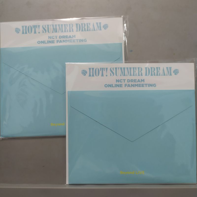 Ready Stock Ar Ticket Hot Summer Dream beyond live Mark Haechan