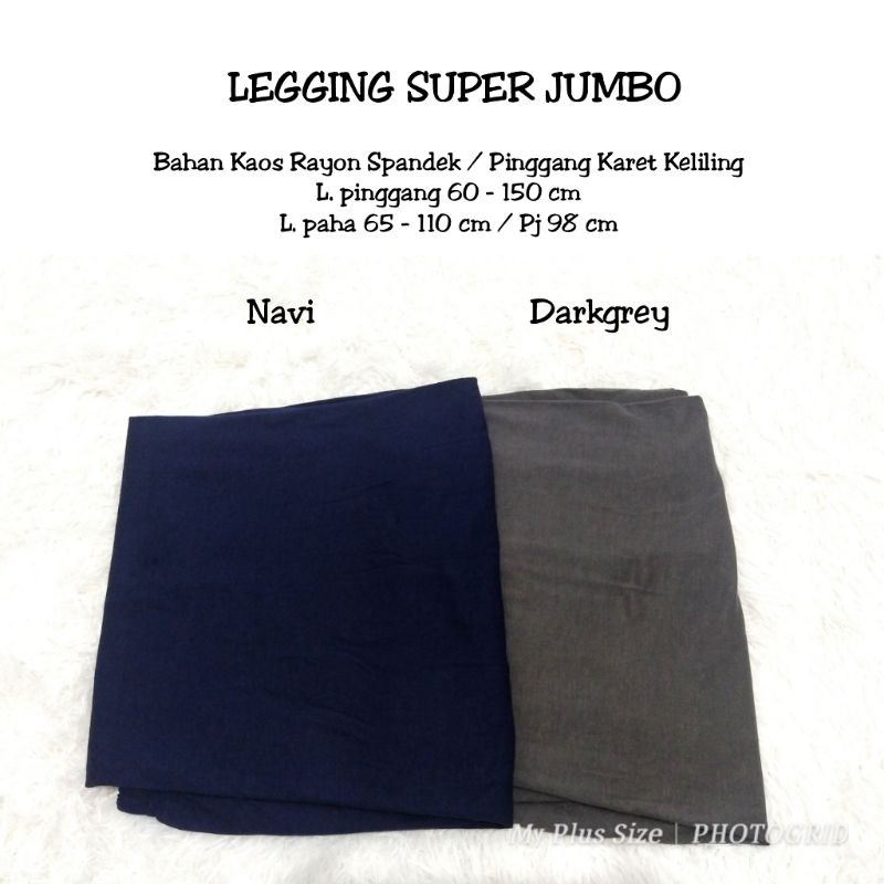 Legging Wanita Super Jumbo