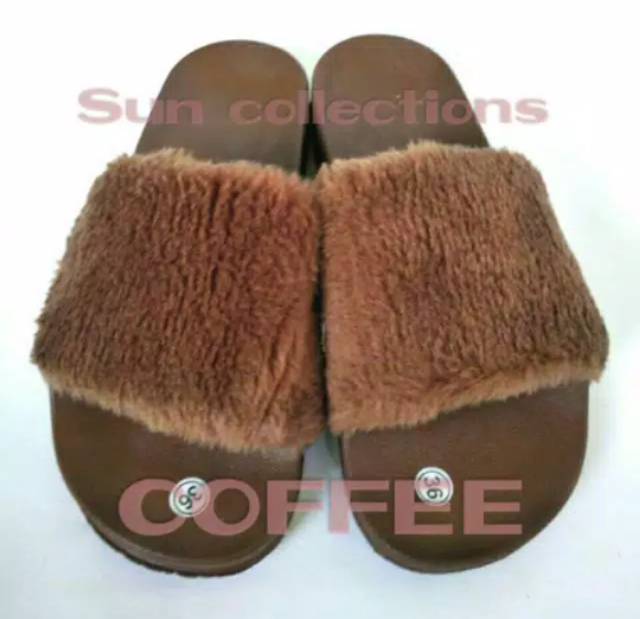 Sandal Selop Bulu Import CELLEO