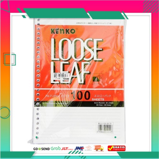 

KENKO LOOSE LEAF B5-100