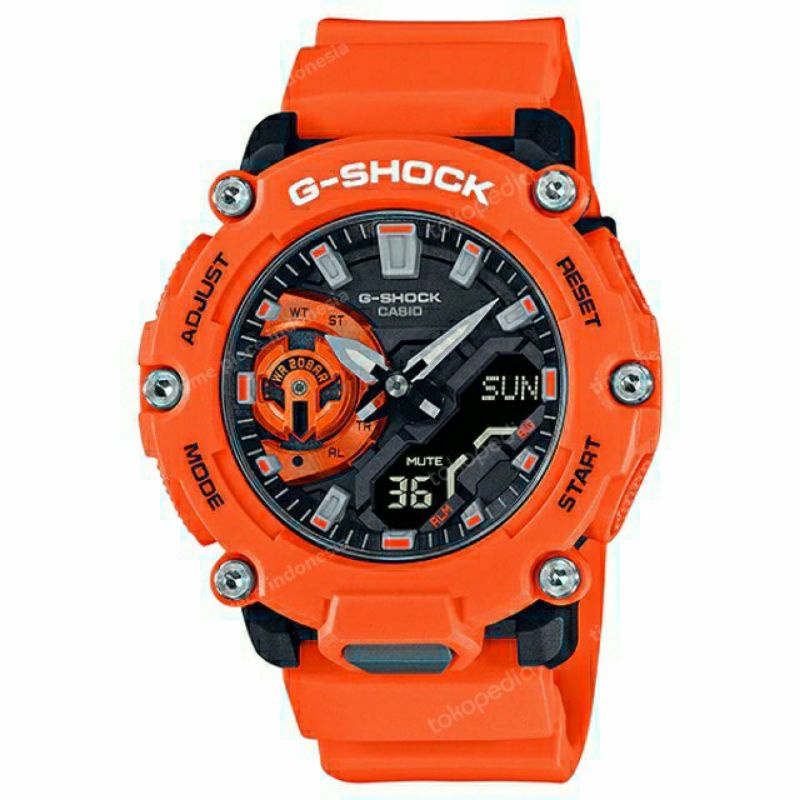 CASIO G-SHOCK GA-2200M-4ADR / GSHOCK GA2200M-4A ORIGINAL & GARANSI