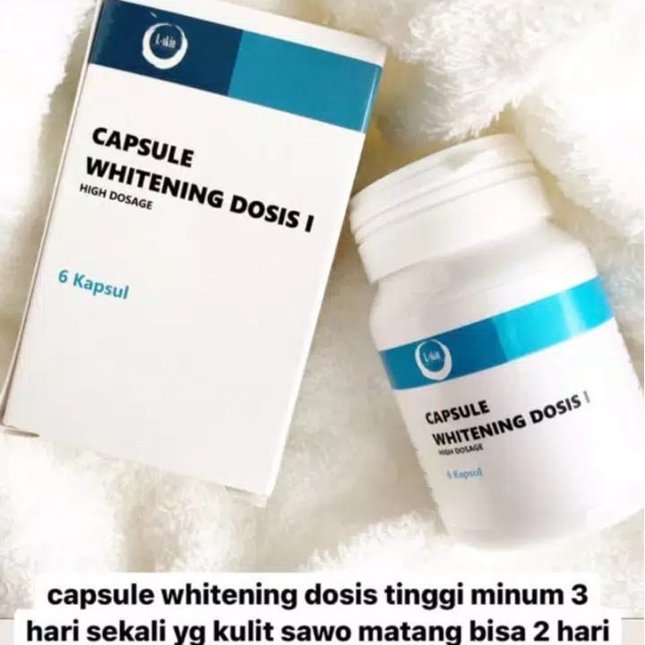 Capsule whitening dosis