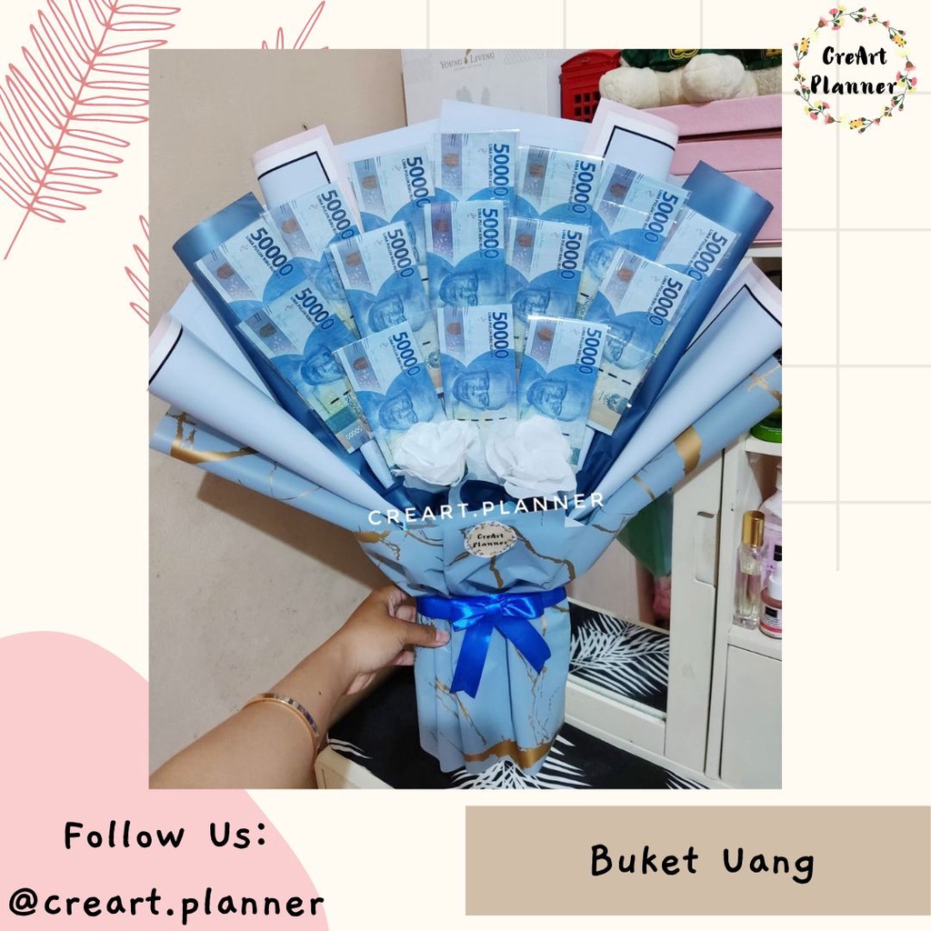 Bucket.Buket uang.Buket bunga.Money Bouquet.Wisuda.Graduation.Lamaran.Wedding.Mahar.Seserahan.Kado U