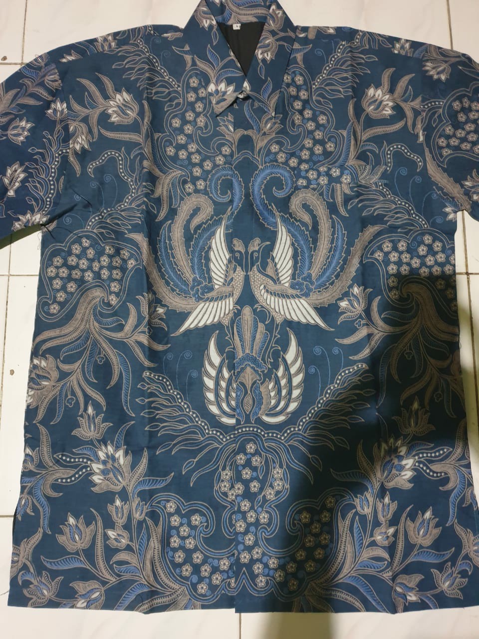 Peksi Semulur Mocca Kemeja Batik Pria Panjang Full Furing By Batik Florist