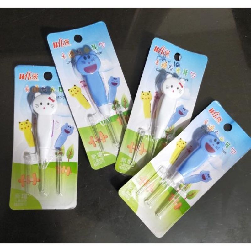 earpick/pembersih/korek telinga/kuping anak&amp;bayi led