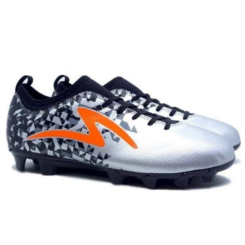 Specs sepatu bola forza fg silver/black