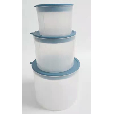 TOPLES PLASTIK TOPLES SET 3 in 1 TOPLES KULKAS FOOD CONTAINER TEMPAT MAKANAN