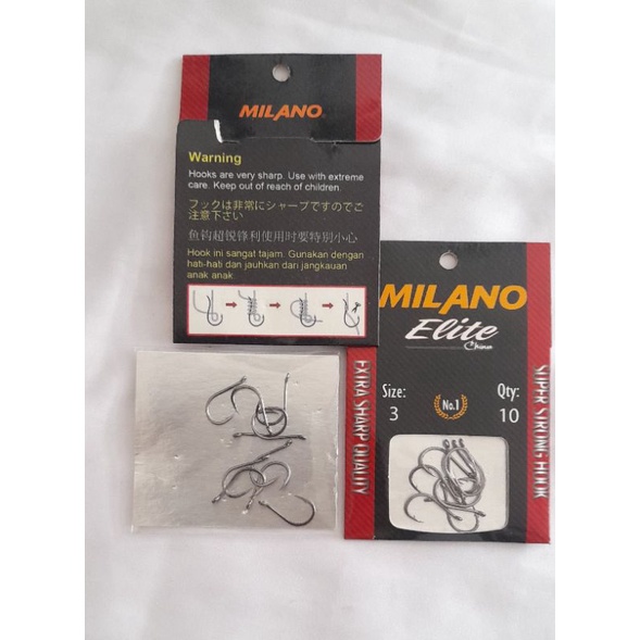 MATA KAIL PANCING MILANO ELITE SIZE BESAR