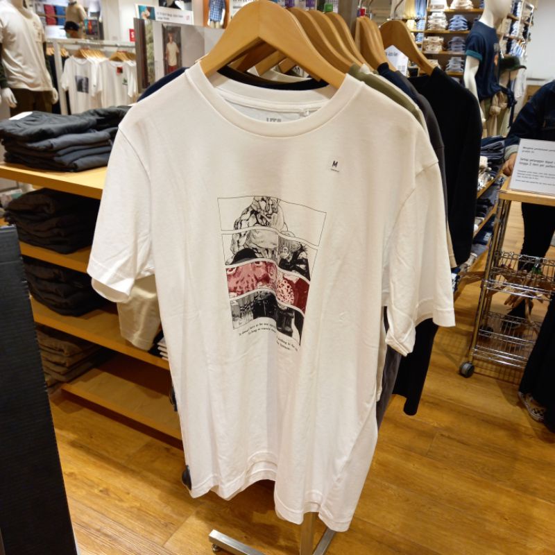 UNIQLO ORI DIJAMIN READY JUJUTSU KAISEN JJK YUJI EVANGELION ANIMAL CROSSING ANIME Kaos Tshirt SALE