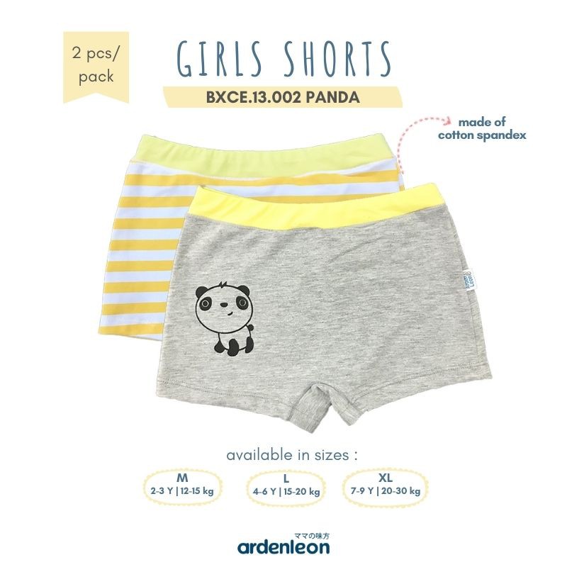 

ARDENLEON (2pcs) Celana Dalam Anak Perempuan Panda BXCE.13.002