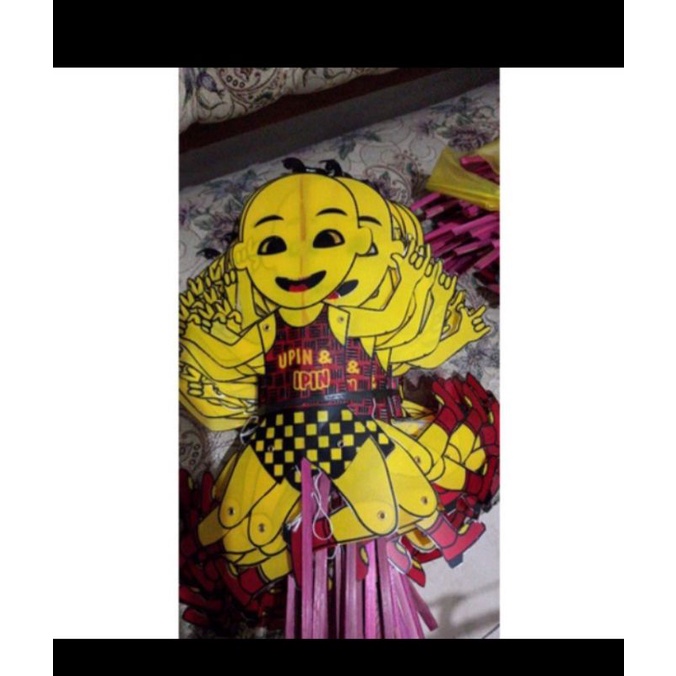 wayang tarik Upin ipin