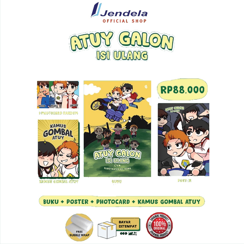 Atuy Galon Isi Ulang - Cyn