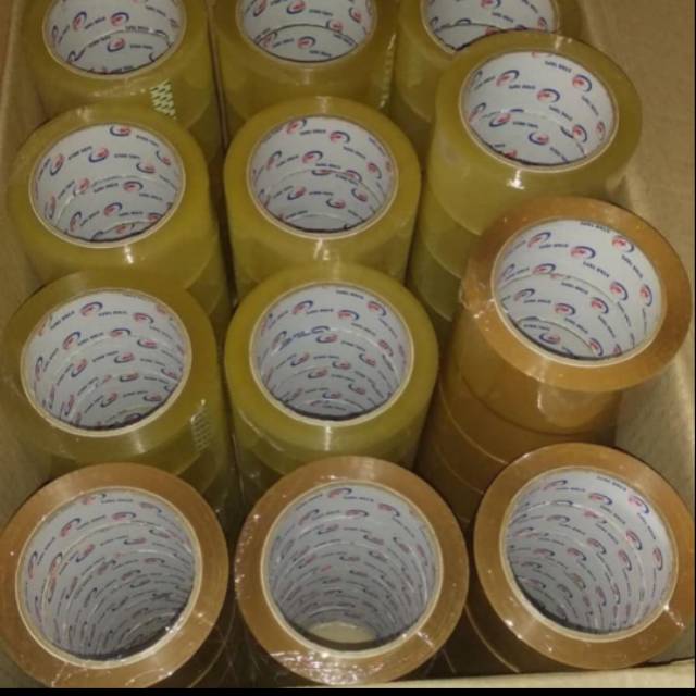 

Lakban Coklat Star Tape 2 inch x 90 yard coklat