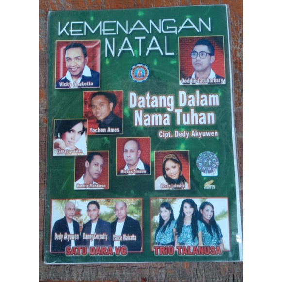 Kaset Vcd Original lagu Natal ( kemenangan natal)