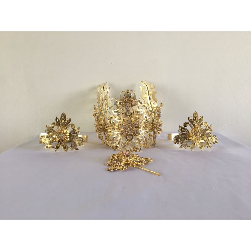 siger pengantin lesti/siger sunda