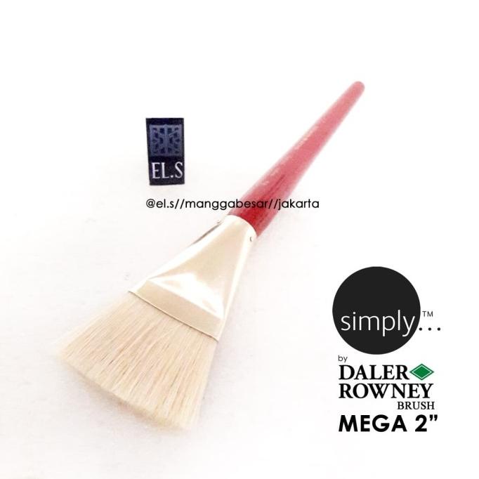 

Daler Rowney Simply Brush Mega 2" Terbaik Dikelasnya