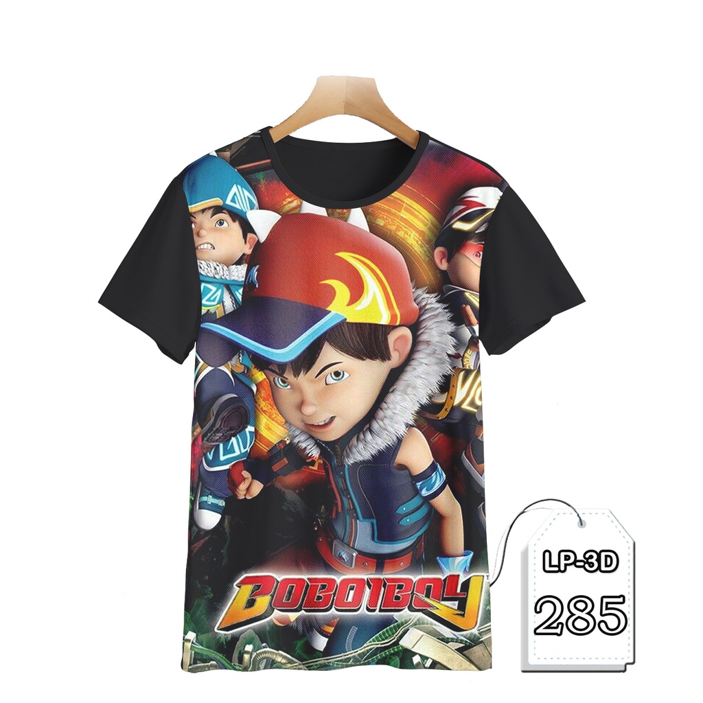 Baju Boboiboy Api Kaos Anak Laki-laki Printing 3D #LP3D-285