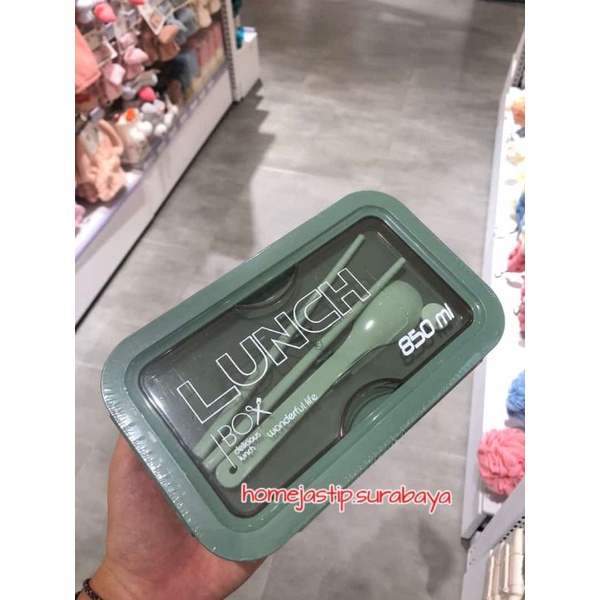 LUNCH BOX/ TEPAK MAKAN 3 SEKAT by KKV
