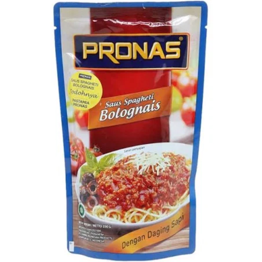 

Pronas Saus Spaghetti Bolognaise Daging Sapi 350g