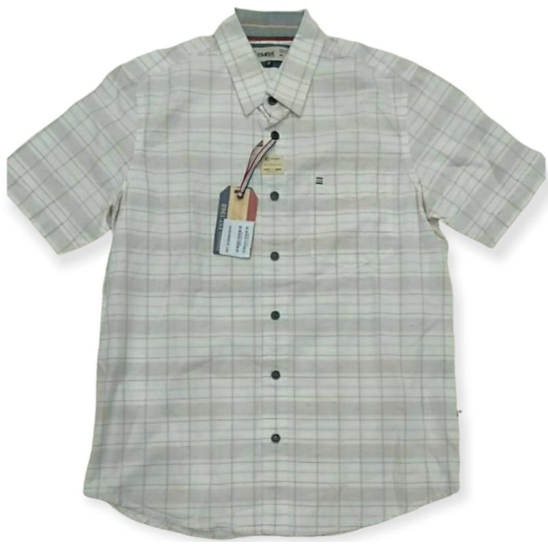 HEM EMBA PENDEK PUTIH ORIGINAL DINOM